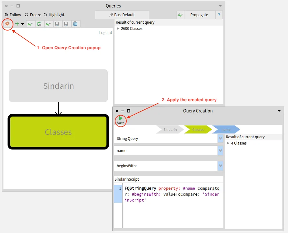 "Query Scripts - Step 1"
