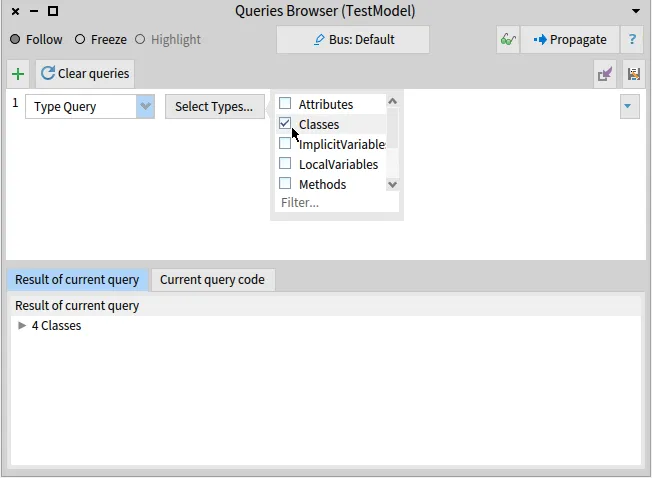 Query All Classes