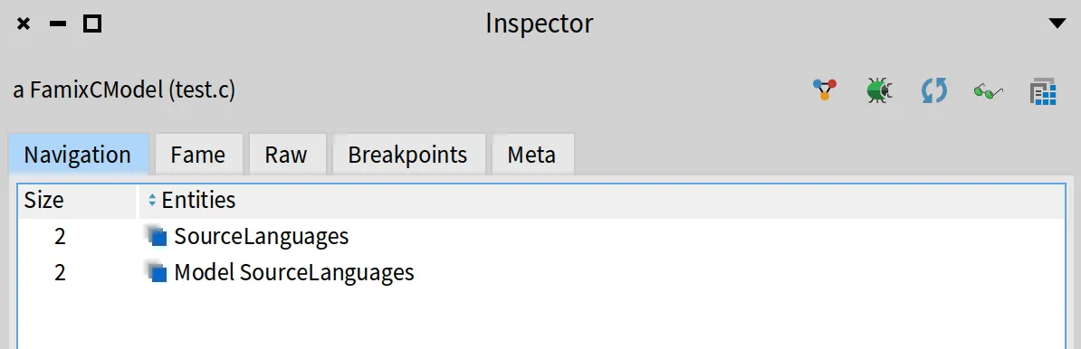 Model inspector