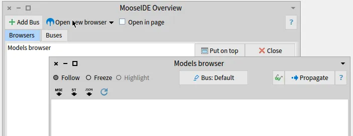 Opening Browser