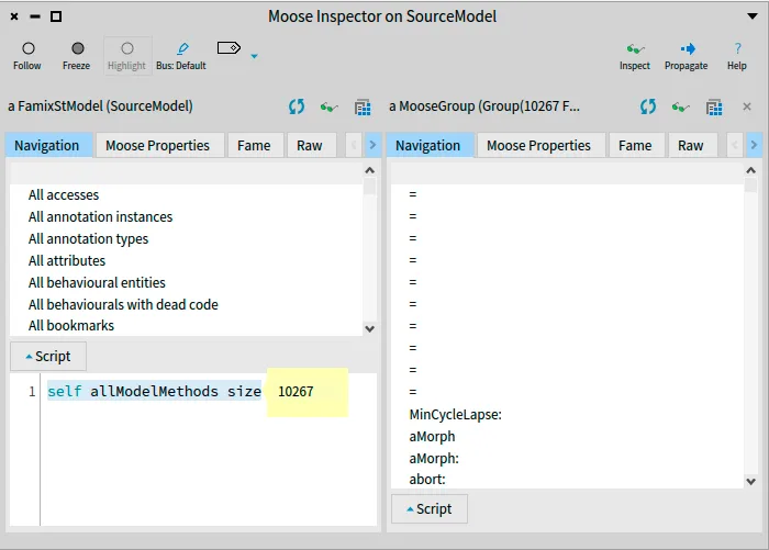 "Source Model Number Of Methods"