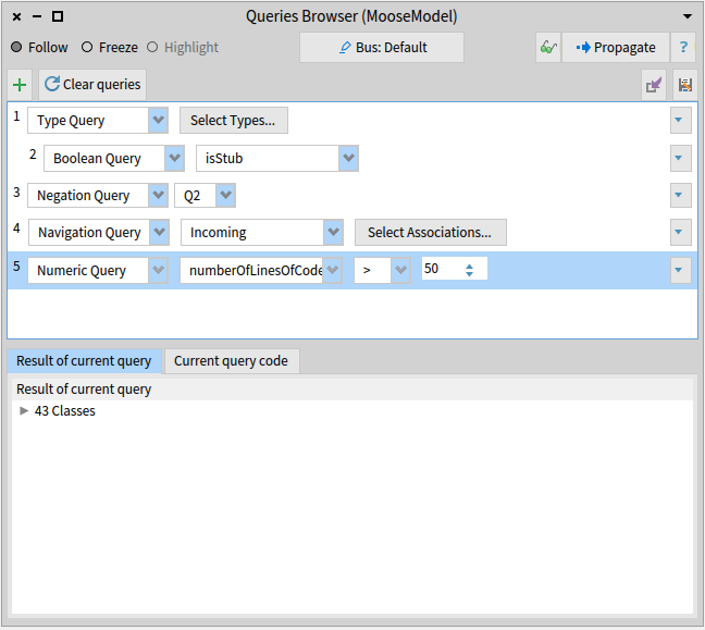 "The brand new Queries Browser"