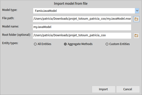 "Importing Model"