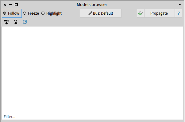 Models browser