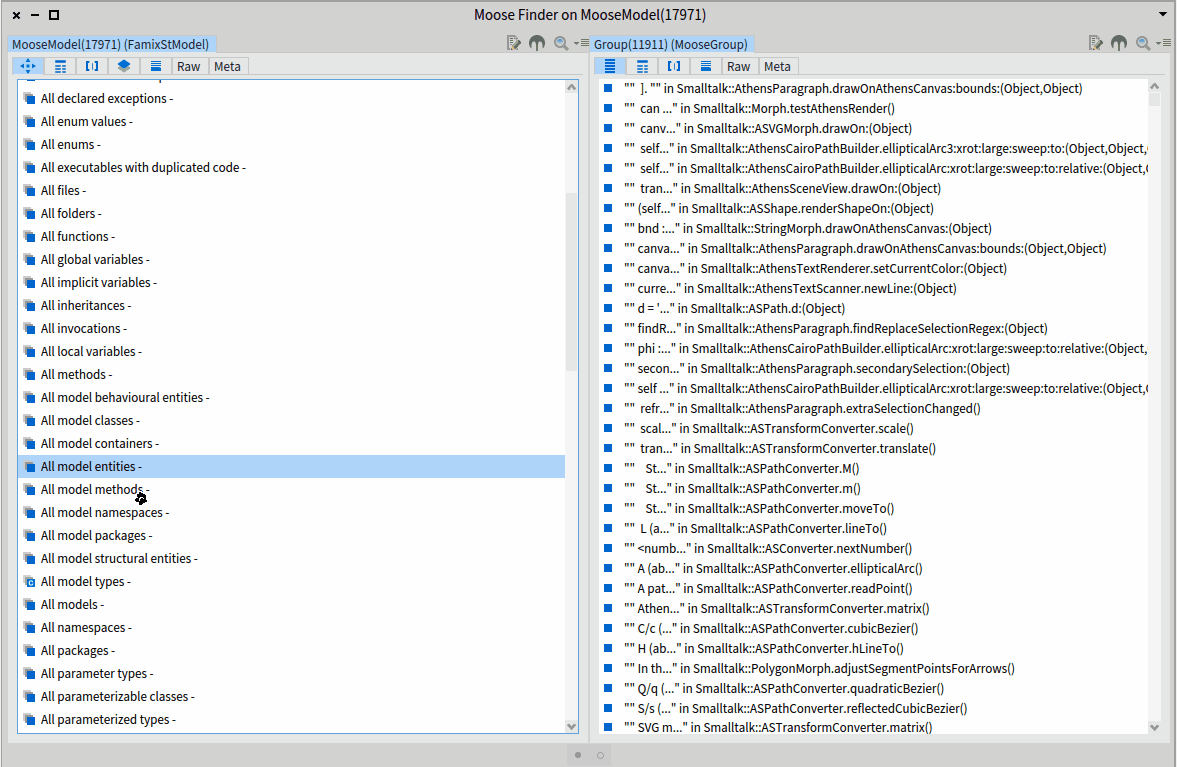 Example to show system complexity