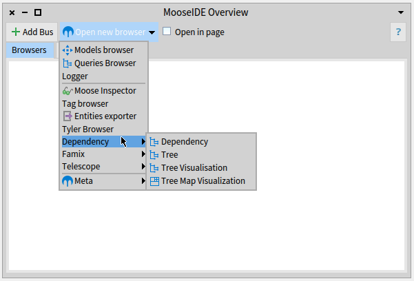 Moose Overview IDE